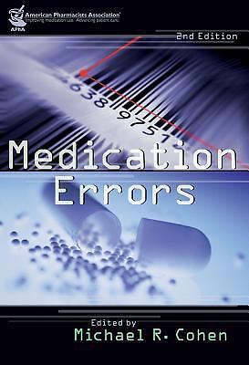 Medication errors cohen - errors,